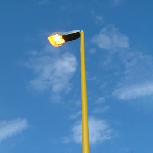 Frp Light Pole - Color: Silver