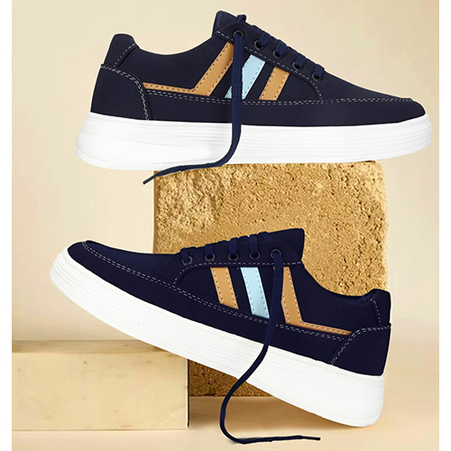 Canvas Blue Sports Shoes