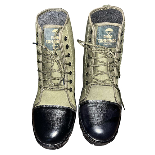 Soft Toe Olive Green Jungle Boot For Men