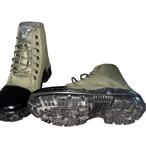 Soft Toe Olive Green Jungle Boot For Men