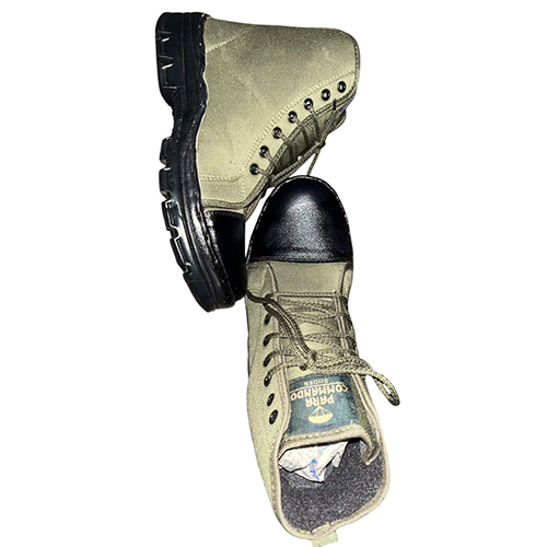 Soft Toe Olive Green Jungle Boot For Men