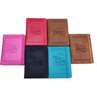 Pu Leather Passport Holder - Color: Multicolor