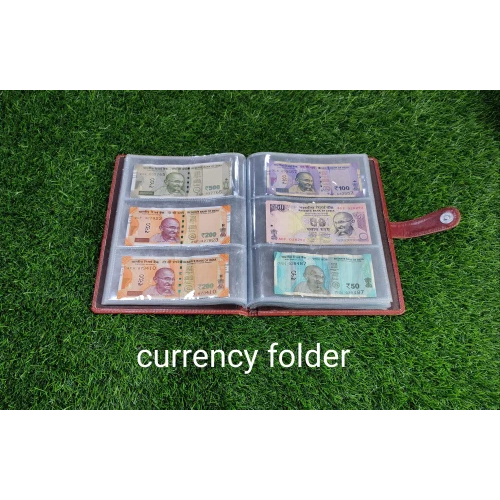 P U Currency Folder - Advantage: Durability