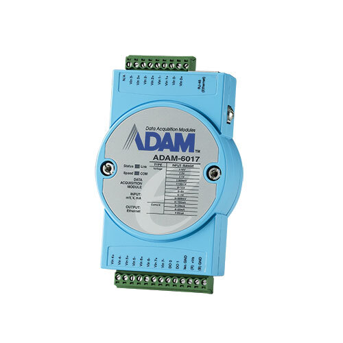 Remote Io Modules Wired Adam-6017 - Color: Blue