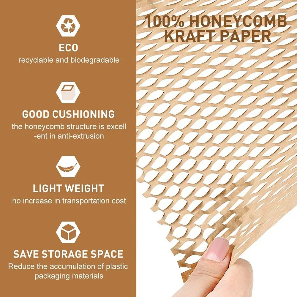 Paper Honeycomb - Color: Brown