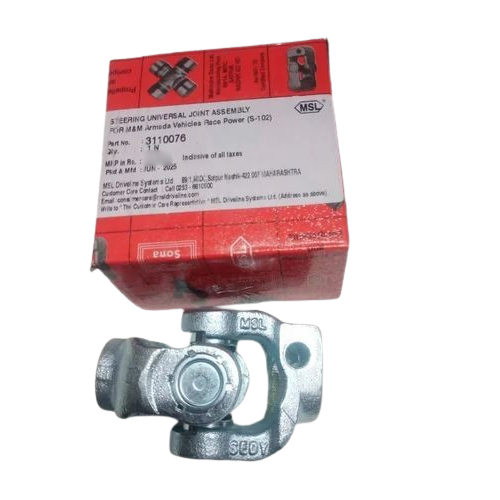 Mahindra Steering Universal Joint Cross - Color: Silver
