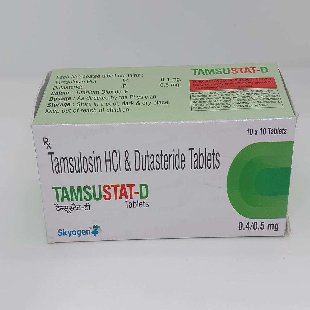 TAMSULOSIN HYDROCHLORIDE 0.4MG DUTASTERIDE 0.5MG TABLET