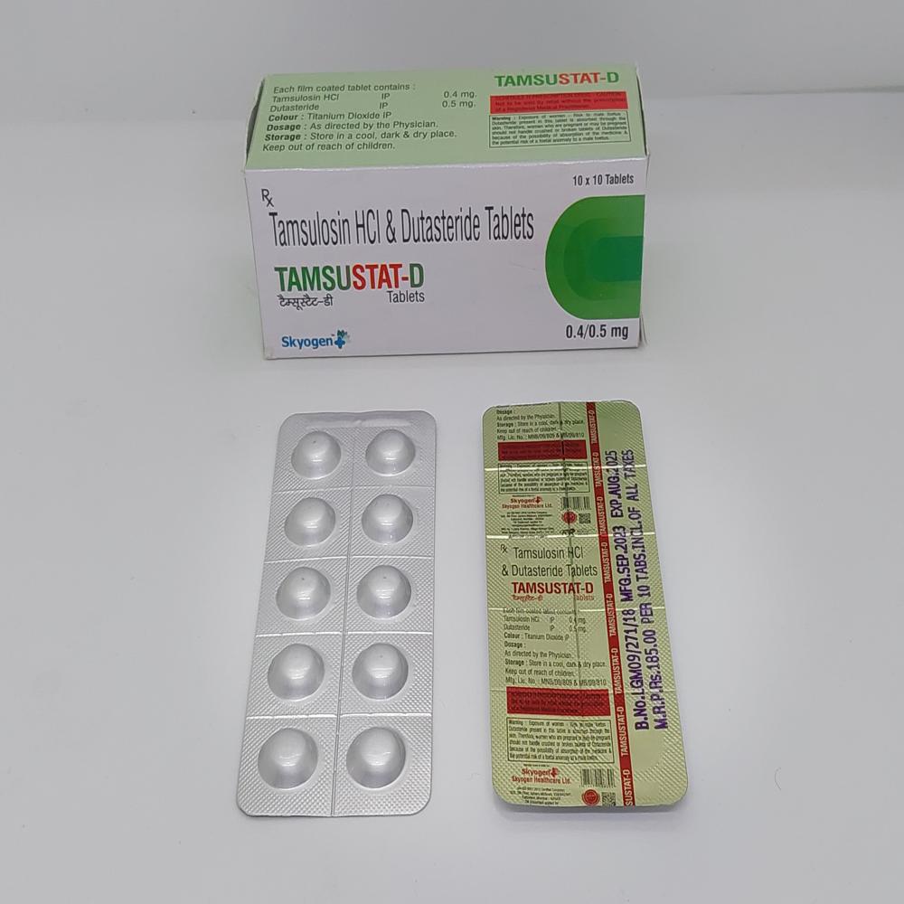 TAMSULOSIN HYDROCHLORIDE 0.4MG DUTASTERIDE 0.5MG TABLET