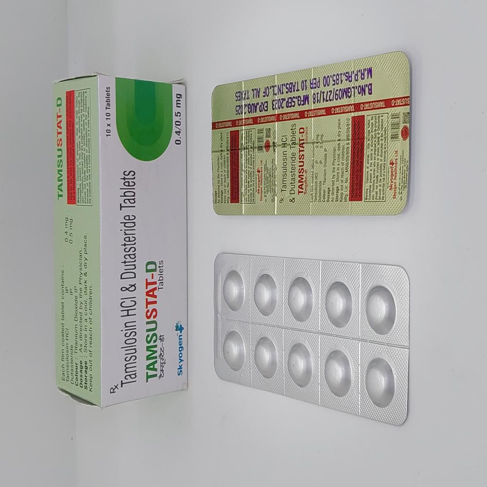 TAMSULOSIN HYDROCHLORIDE 0.4MG DUTASTERIDE 0.5MG TABLET