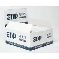 3DP Bleached White Rolling Paper Booklet (Pack of 50)