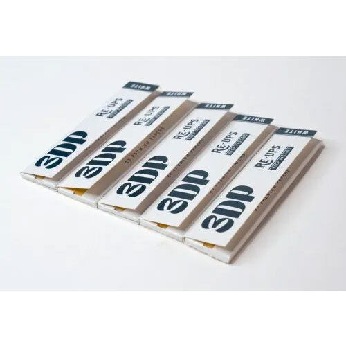 3DP Bleached White Rolling Paper Booklet (Pack of 50)
