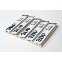3DP Bleached White Rolling Paper Booklet (Pack of 50)
