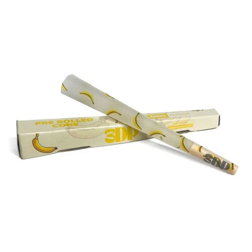 3DP Pre Rolled Cones - Banana Flavor