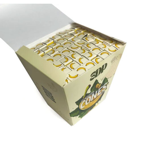 3DP Pre Rolled Cones - Banana Flavor