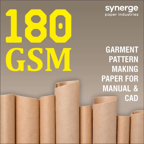 180 Gsm 62 Inch Width High-quality Garment Pattern Paper Rolls - Color: Brown