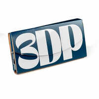 3dp Skins N Tips Double Magnetic Rolling Paper With Roach Book - Color: Brown
