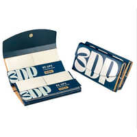 3DP Skins N Tips Double Magnetic Rolling Paper With Roach Book