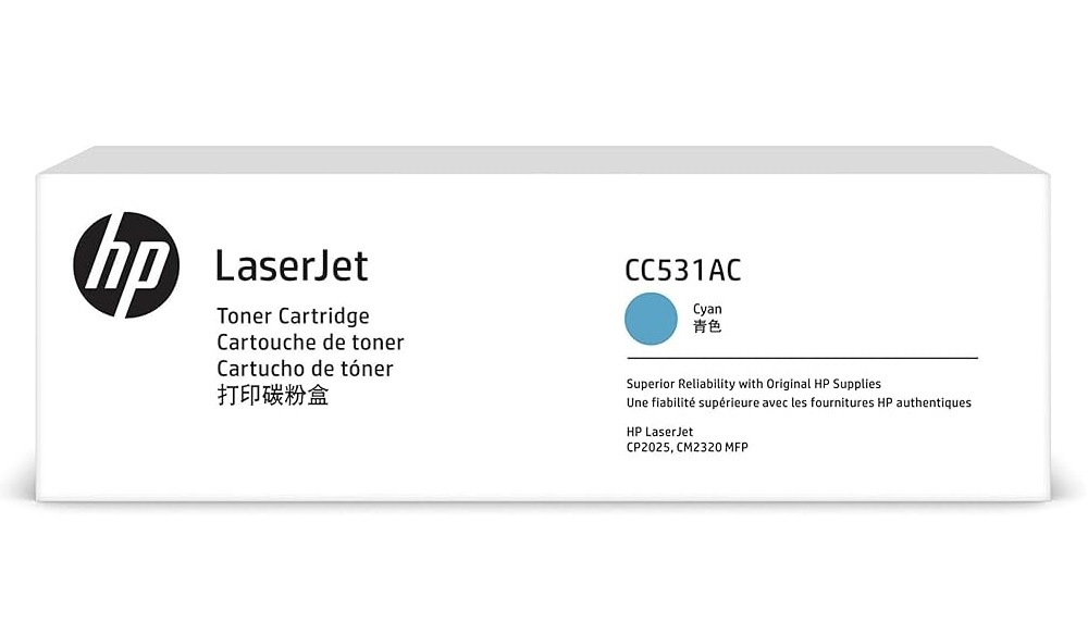 HP CC531AC Cyan Toner Cartridge