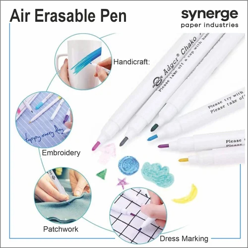 Water Erasable Pens Adger And Chako for Garment Factory