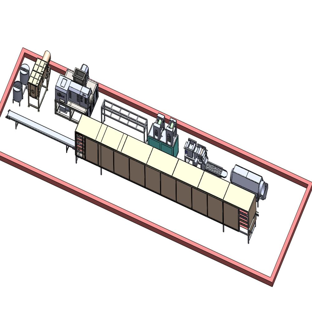 300 KG 3D Fryums Making Machine