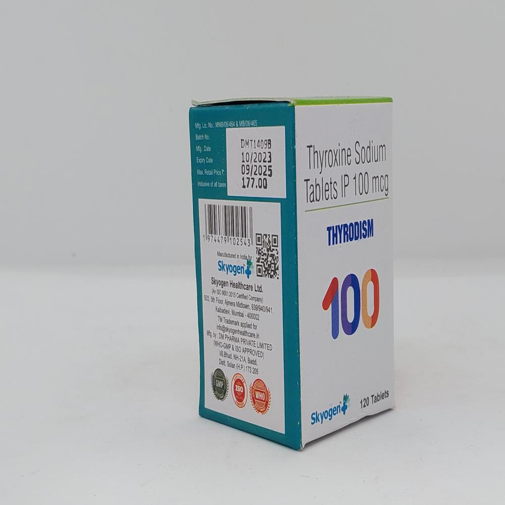 Thyroxine Sodium Tablets I P. 100 Mcg