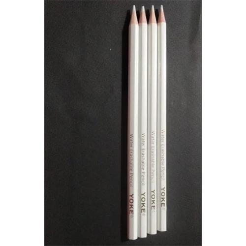 Yoke Wood White Water Erasable Pencil, For Textile