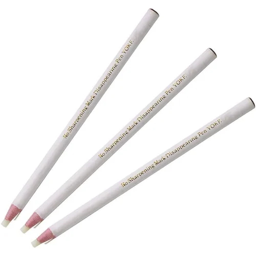 Yoke Wood White Water Erasable Pencil, For Textile