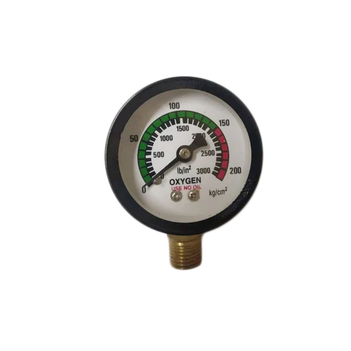 Gas Pressure Gauge - Material: Metal