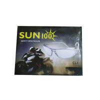 Sun100 Grey Goggles - Color: Transparent
