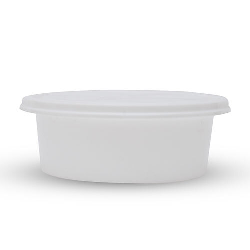150ml Disposable round plastic food container