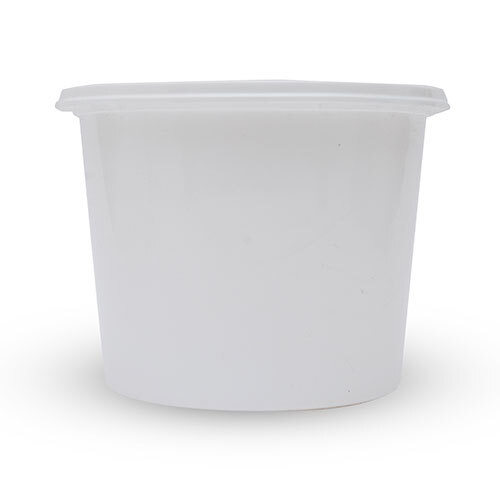 750ml Disposable round plastic food container