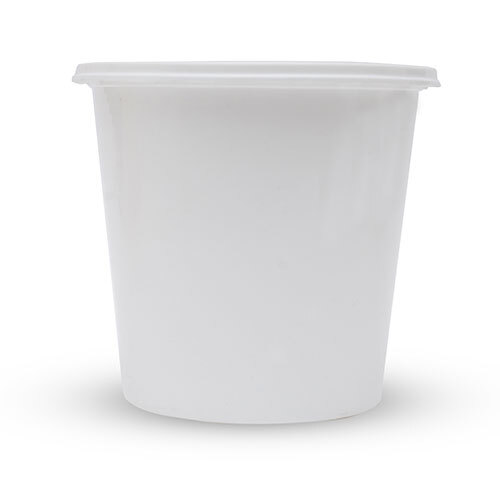 1000ml Disposable round plastic food container