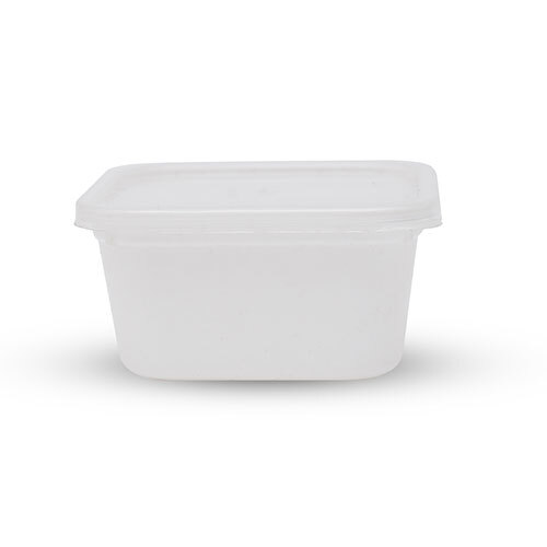 100Ml Disposable square plastic food container