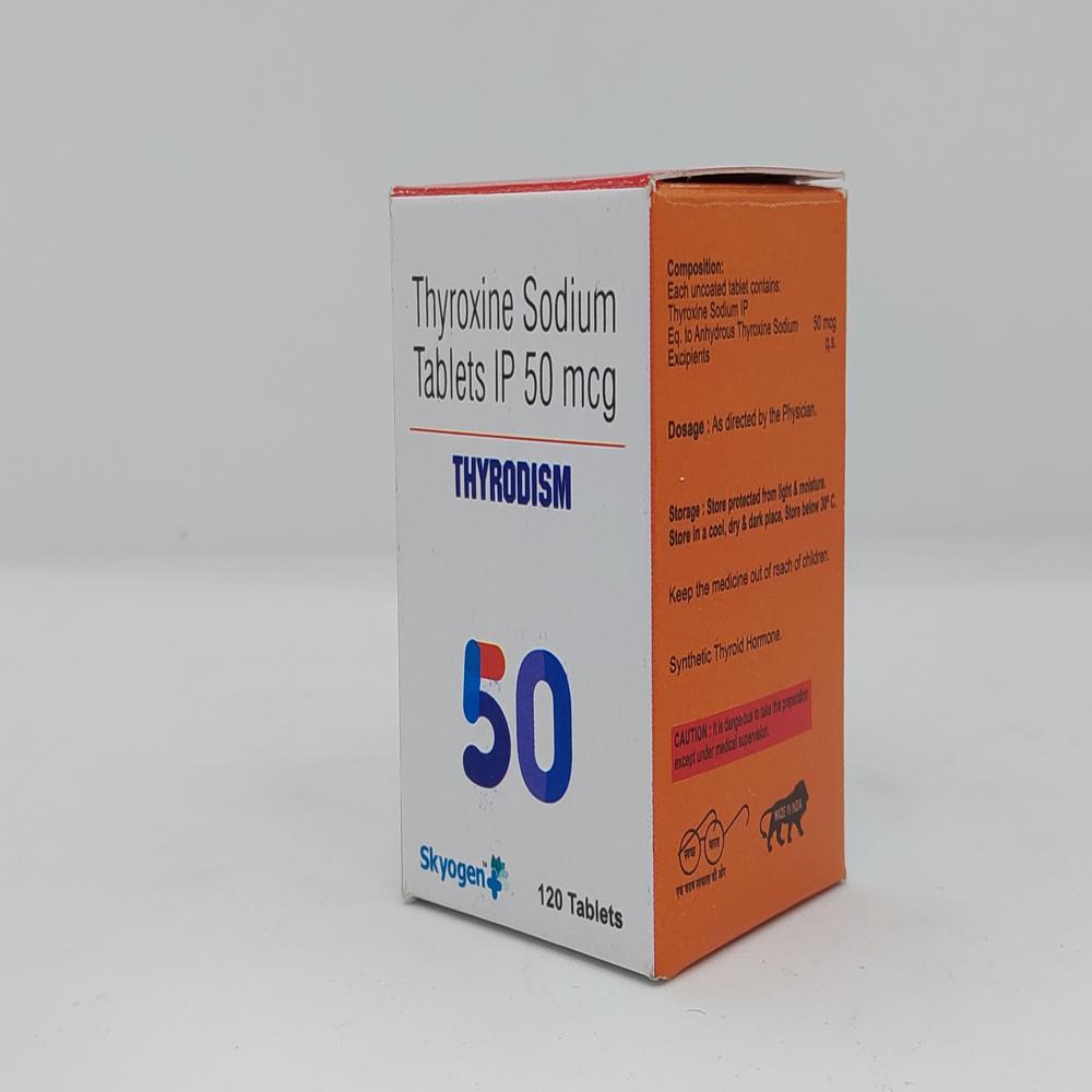 Thyroxine Sodium Tablets I P. 50 Mcg