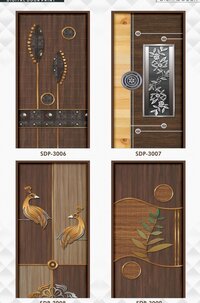 Printed Paper Door