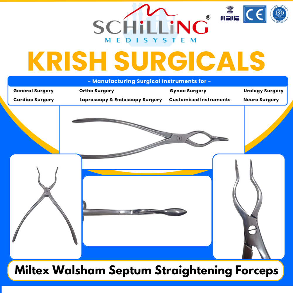 Miltex Walsham Septum Straightening Forceps