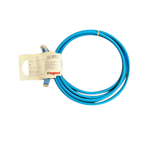 लेग्रांड RJ45 कैट6 LSZH पैच कॉर्ड 2 मीटर।