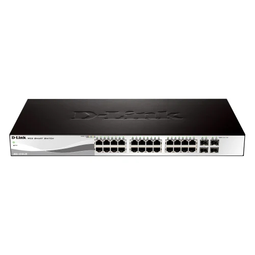 24 Ports D Link DGS-121028 Managed Switch