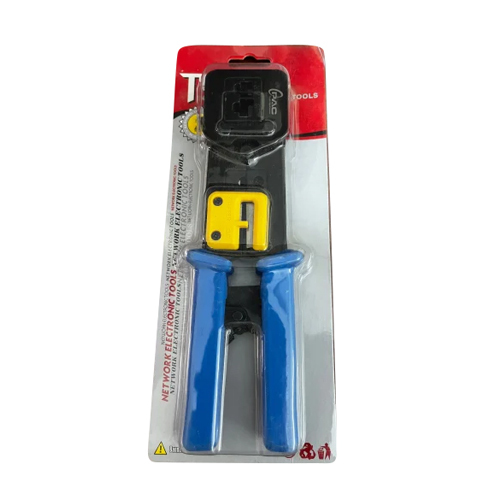 8Inch Rj11 Crimping Tool - Color: Blue