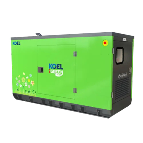 40 Kva Silent Diesel Generator Set Cpcb Iv+ - Color: Green& Grey