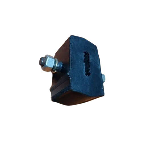4inch Gear Box Mounting Bracket - Color: Black