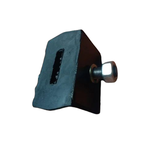 4inch Gear Box Mounting Bracket - Color: Black