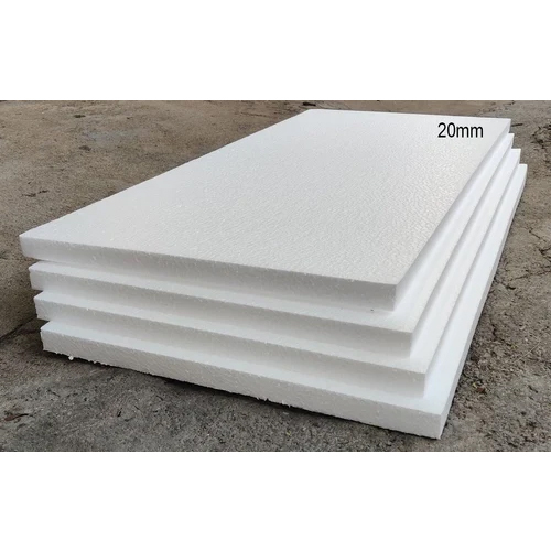 20 Mm White Thermocol Sheet - Size: 24X12 Inch