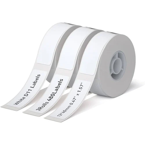 Label Tape - Color: White