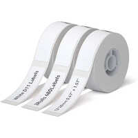 Label Tape - Color: White