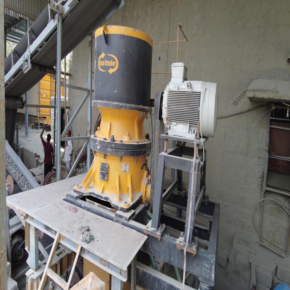 CONE CRUSHING MACHINE 100TPH