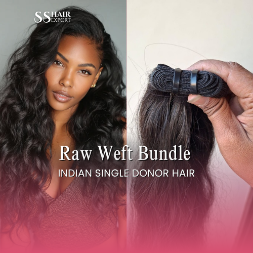 Weft Hair Extensions Human Hair Sew In Weaves Bundles