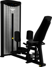 T6 - 019 Outer Thigh Machine - Features: Seat & Backrestdurable
