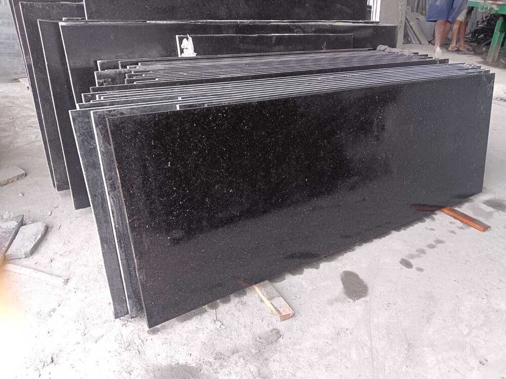 Galaxy Black Granite Slab - Application: Construction