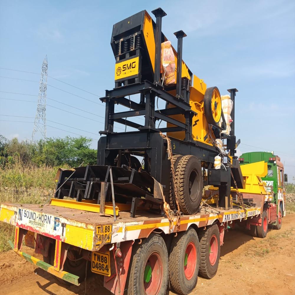 MOBILE PLANT JET 24 X 16 CRUSHING MACHINE